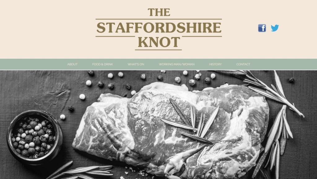 image of the Staffordshire Knot website