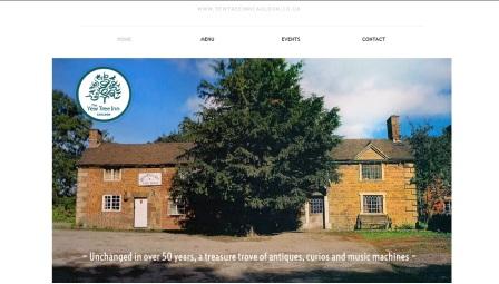 image of the Yew Tree Inn website